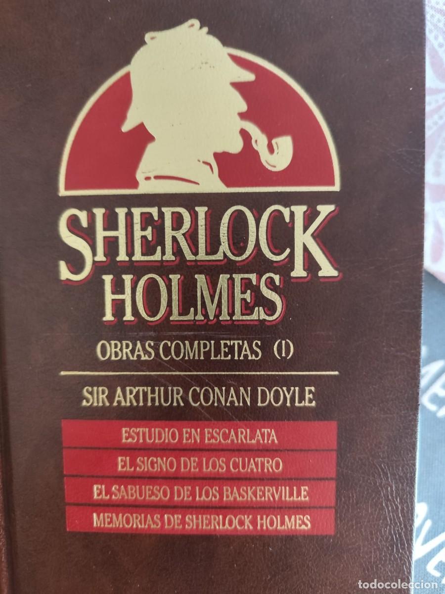 Libros antiguos: Sherlock Holmes - Obras completas - Foto 2
