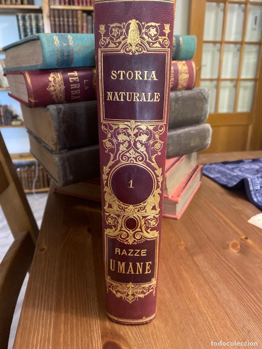 Libros antiguos: STORIA NATURALE RAZZE UMANE Vol. I: I popoli naturali dell'Africa. 1891. FEDERICO RATZEL