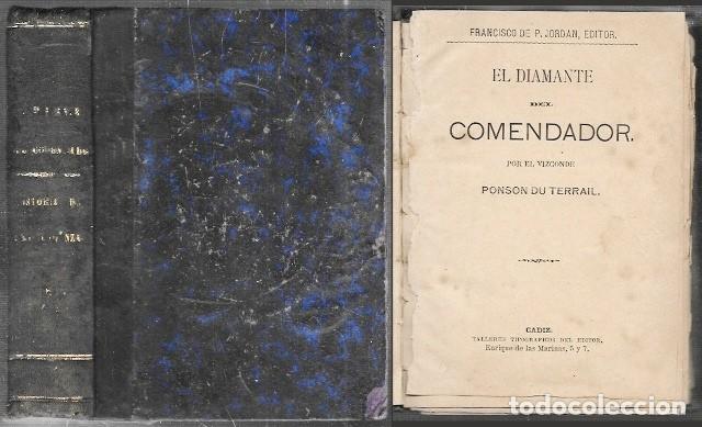 Libros antiguos: EL DIAMANTE DEL COMENDADOR - HISTORIA DE UNA VENGANZA - A-NOV-2002