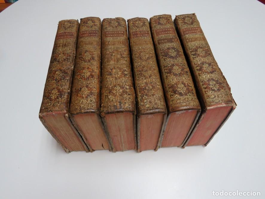 Libros antiguos: HISTOIRE ANCIENNE DES EGYPTIENS, CARTHAGINOIS, ASSYRIENS... 6 VOL. CHARLES ROLLIN. PARIS. 1740.MAPAS