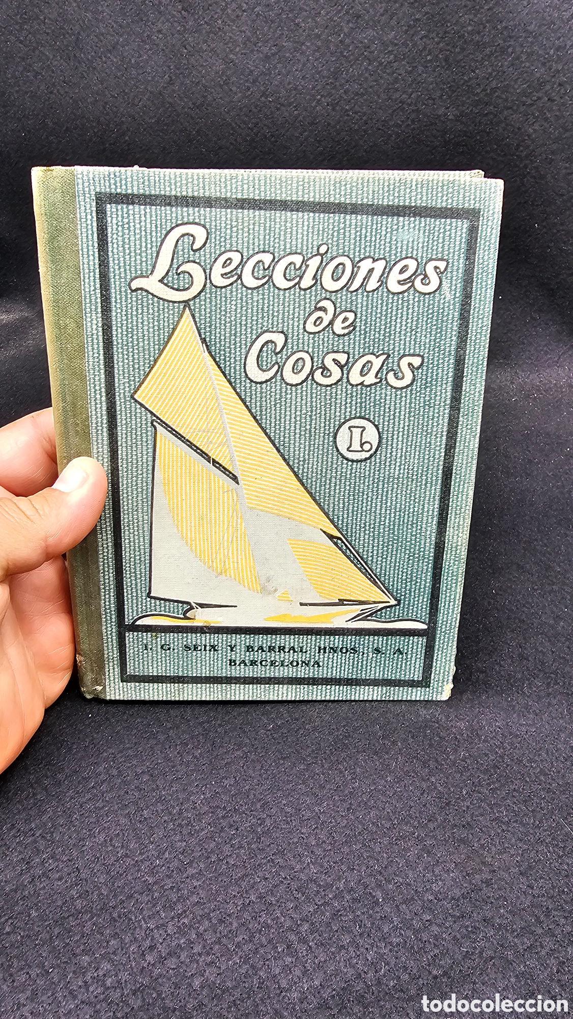 Libros antiguos: Lecciones de cosas 1928