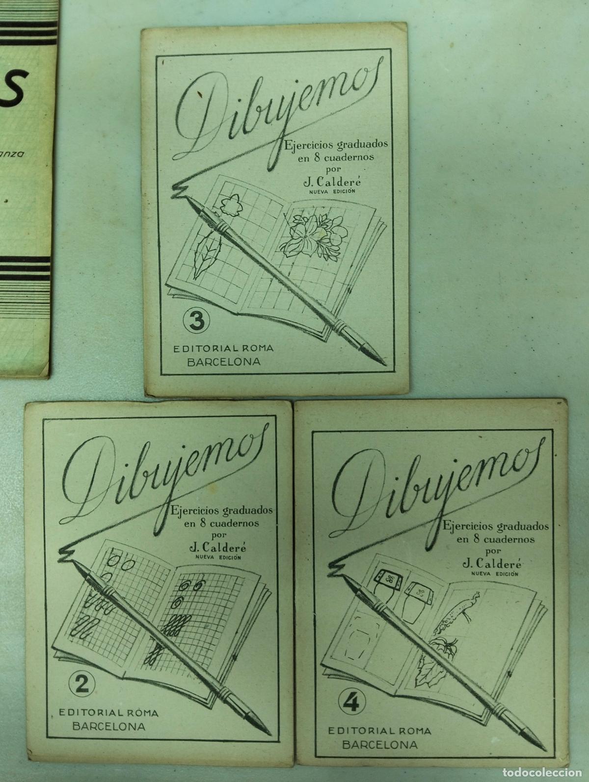 Libros antiguos: Cuadernos de Dibujo antiguos. Perfecto estado. ed. Roma, a&ntilde;os 30. VISITA MI CATALOGO