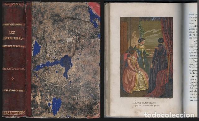 Libros antiguos: LOS INVENCIBLES, EL MONARCA Y LA HOGUERA - TOMO 2 - PARRE&Ntilde;O, FLORENCIO LUIS - A-INCOMP-691