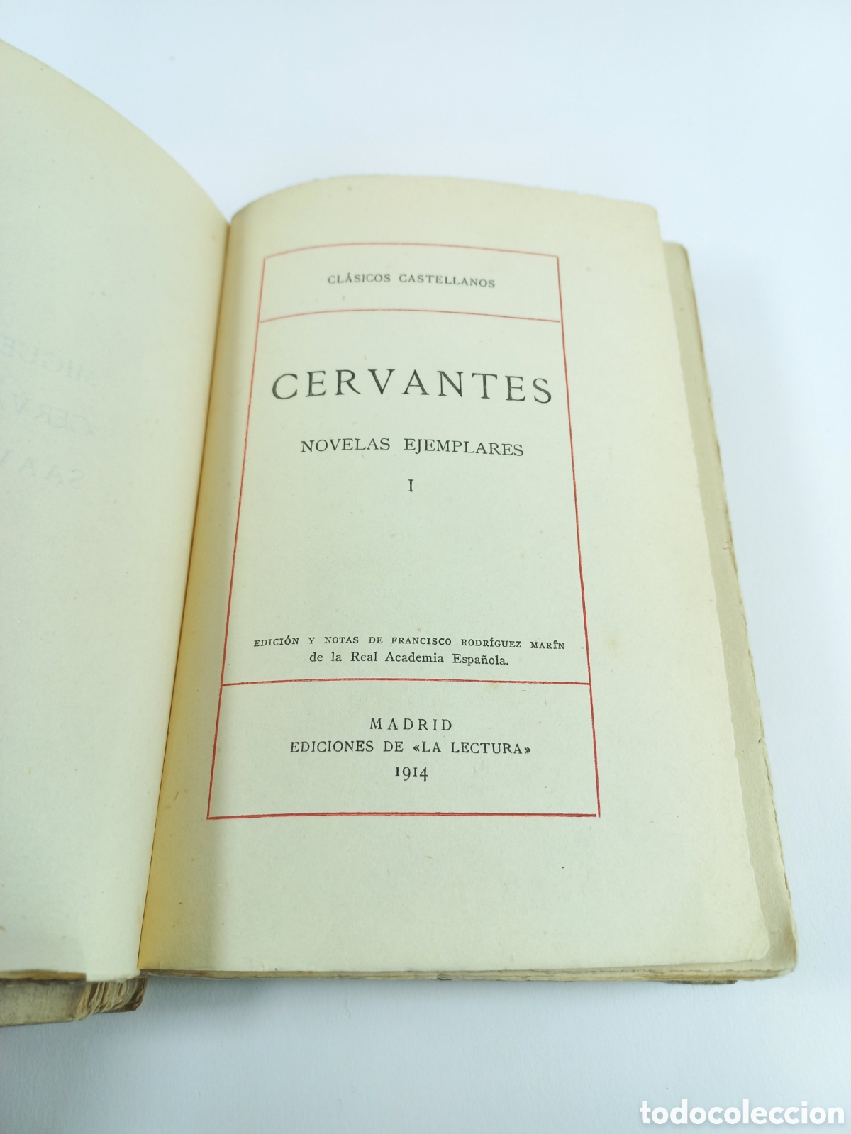 Libros antiguos: Novelas Ejemplares. Cervantes. Ediciones de la Lectura, 1914. - Foto 5