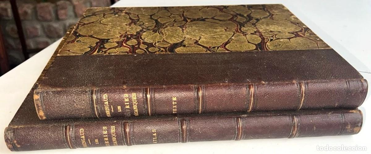 Libros antiguos: Les Scieries M&eacute;caniques (Armengaud). Ej. del Ing. Humberto Gamberale [&Uacute;nico-Original 1871] TI y TII