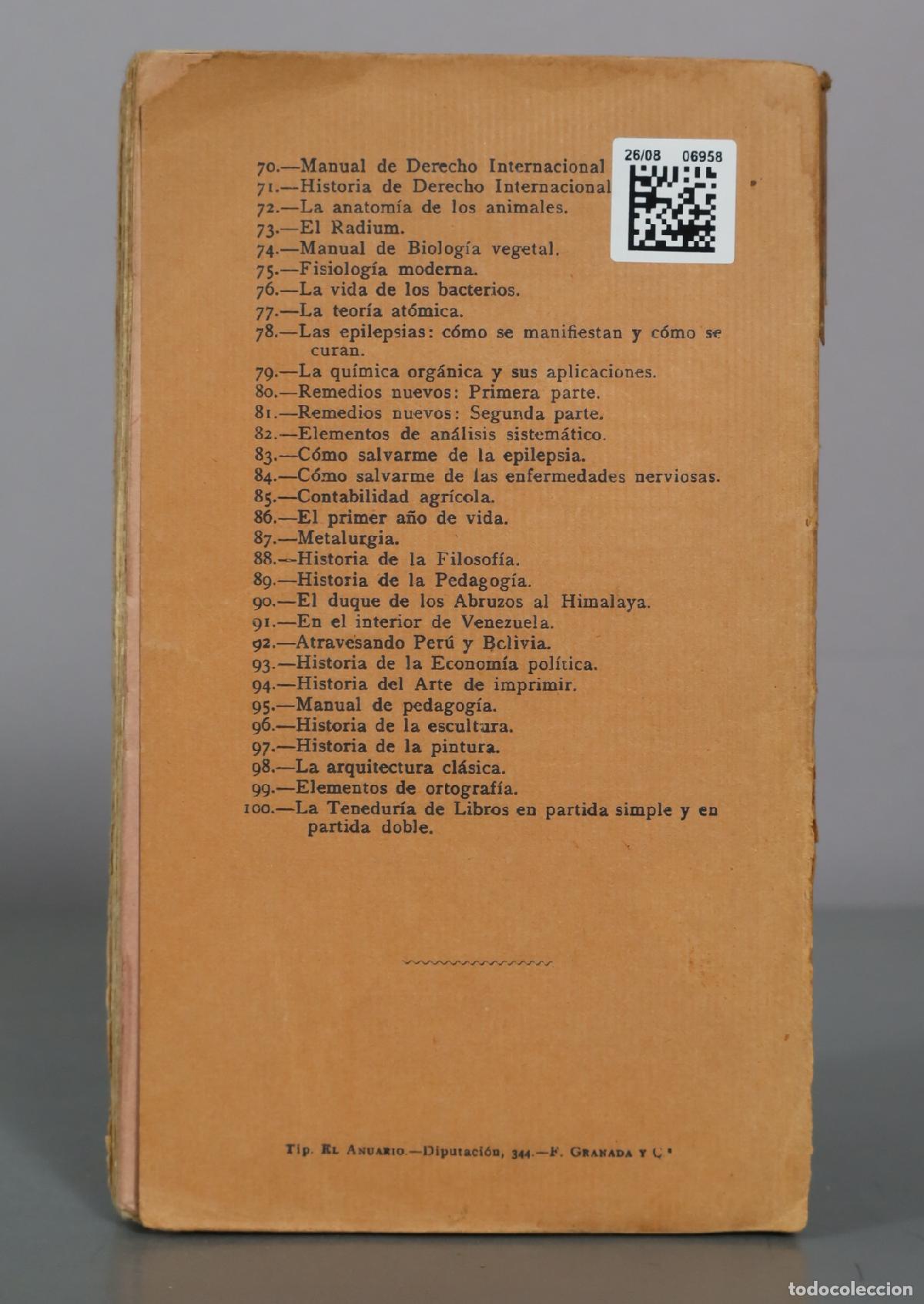 Libros antiguos: Los Deficientes - Dr. L. G&aacute;mbara - Foto 3