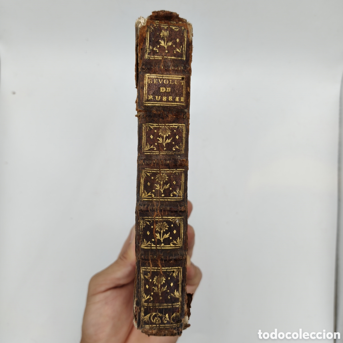 Libros antiguos: HISTOIRE DES R&Eacute;VOLUTIONS DE L'EMPIRE DE RUSSIE (1760) - J. LACOMBE. EDICI&Oacute;N ORIGINAL PAR&Iacute;S.