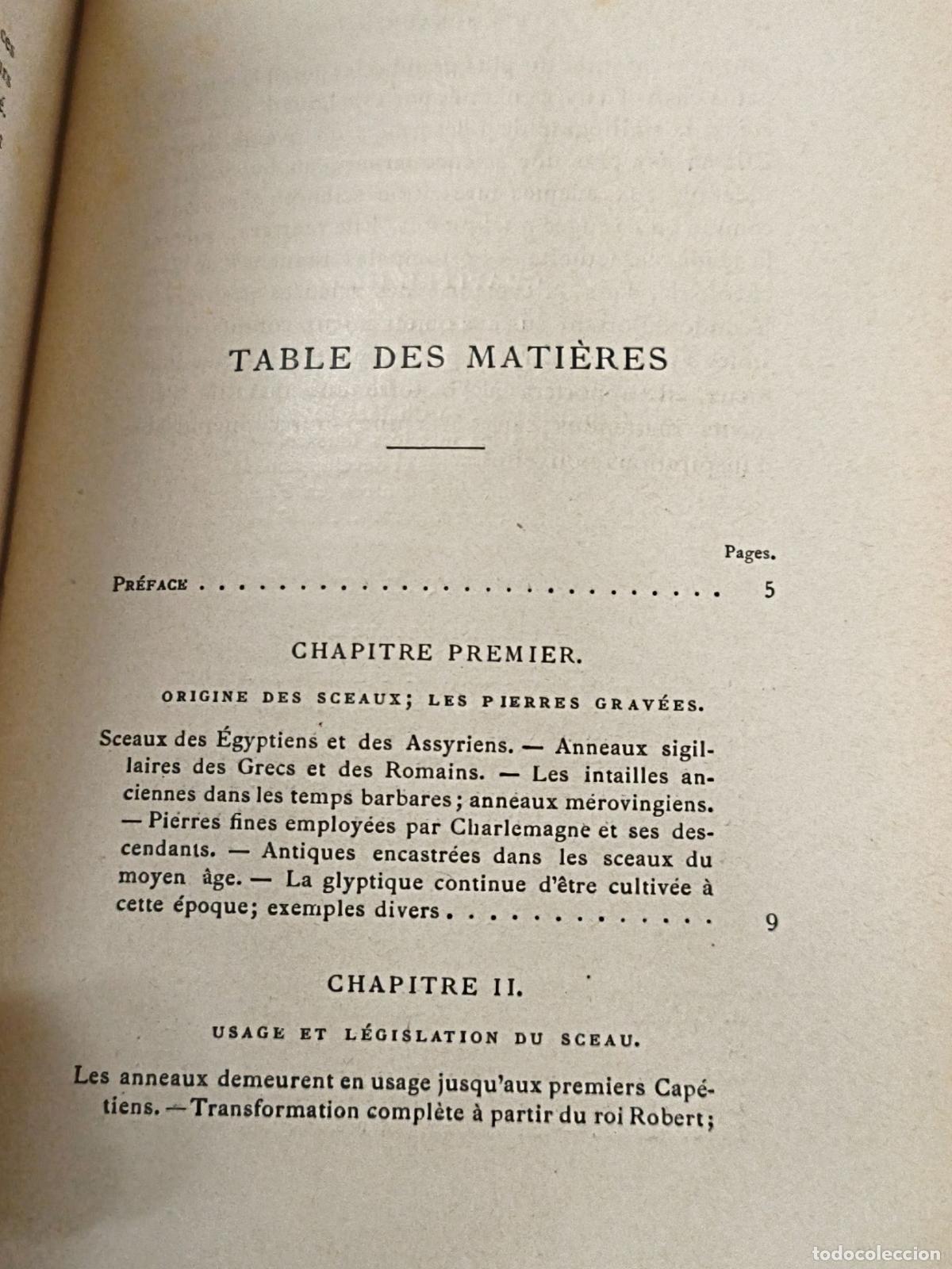 Libros antiguos: Les Sceaux - Lecoy de la Marche - Maison Quantin - Foto 3