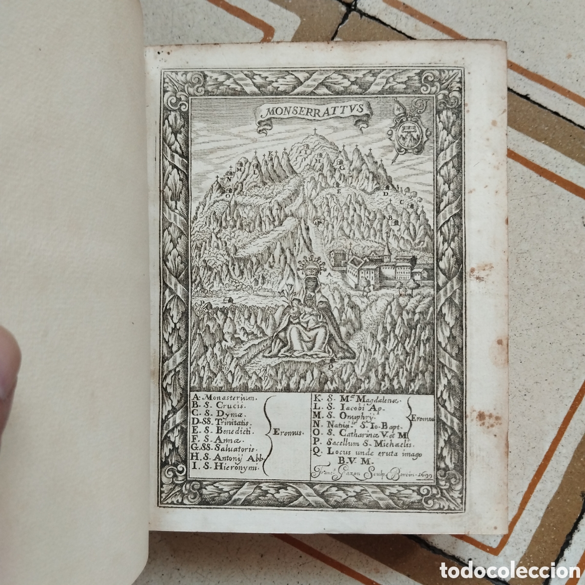 Libros antiguos: 1747 EPITOME HIST&Oacute;RICO DE NUESTRA SE&Ntilde;ORA MONSERRATE PEDRO SERRA Y POSTIUS PABLO CAMPINS