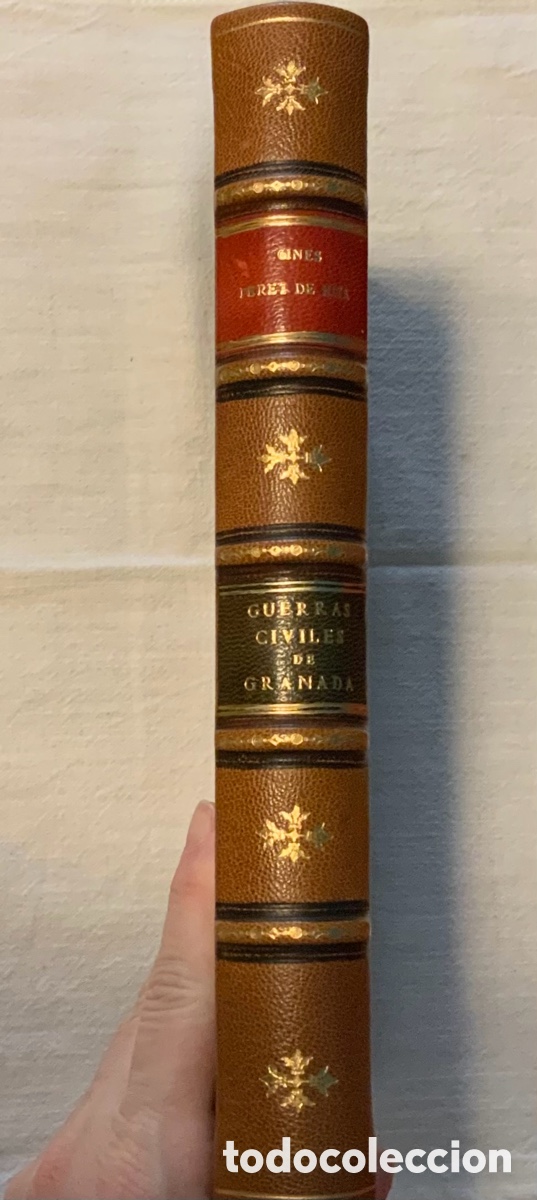 Libros antiguos: Guerras civiles de granada, 2&ordf; parte. 1915
