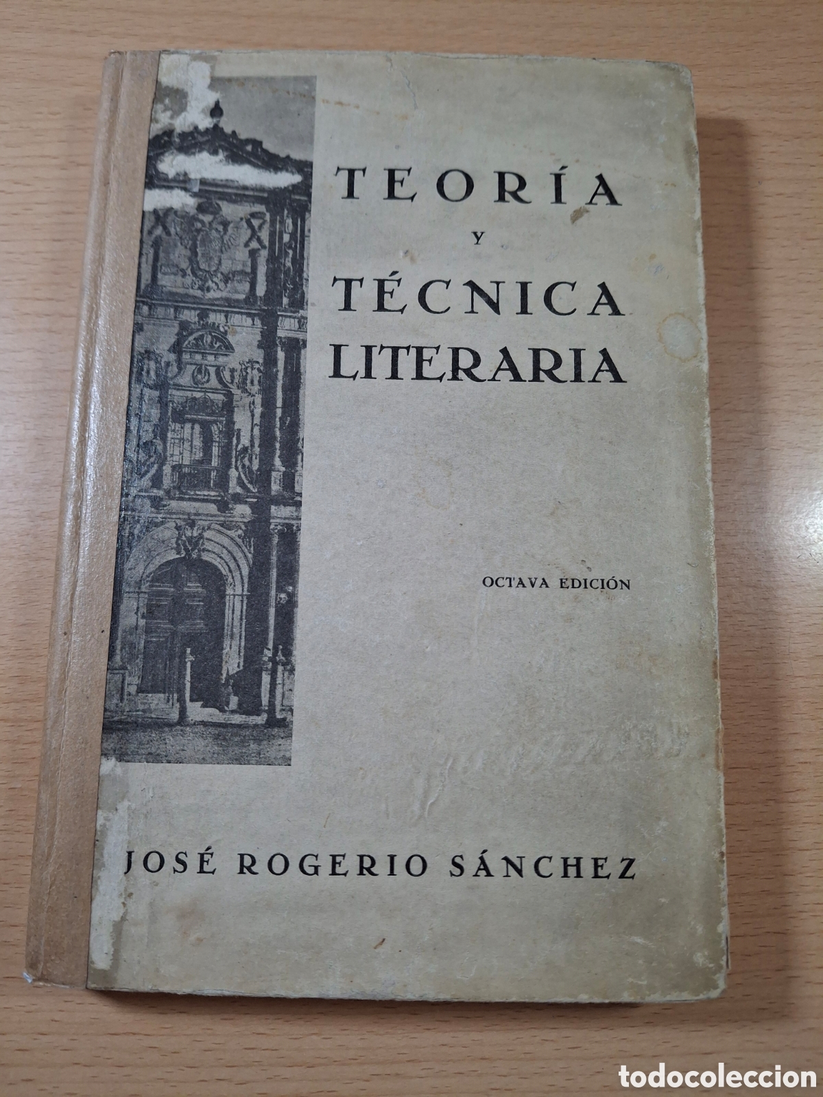 Libri antichi: Teor&iacute;a y T&eacute;cnica Literaria. 8&ordf; Edici&oacute;n 1936