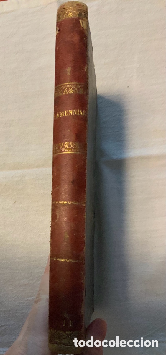 Libros antiguos: Obras pol&iacute;ticas de Lamennais. 1854 - Foto 3