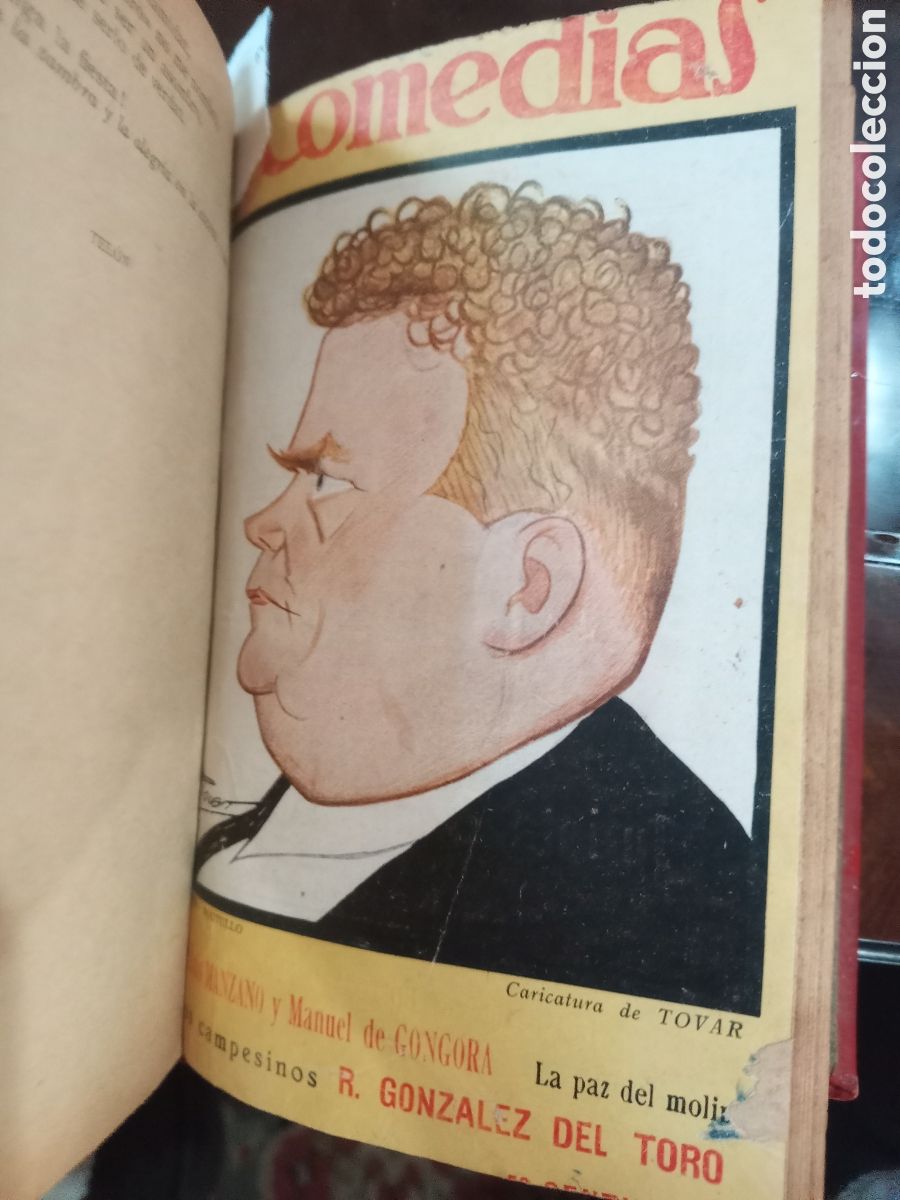 Libros antiguos: 6 cap&iacute;tulos Comedias a&ntilde;o 1928 - Foto 3