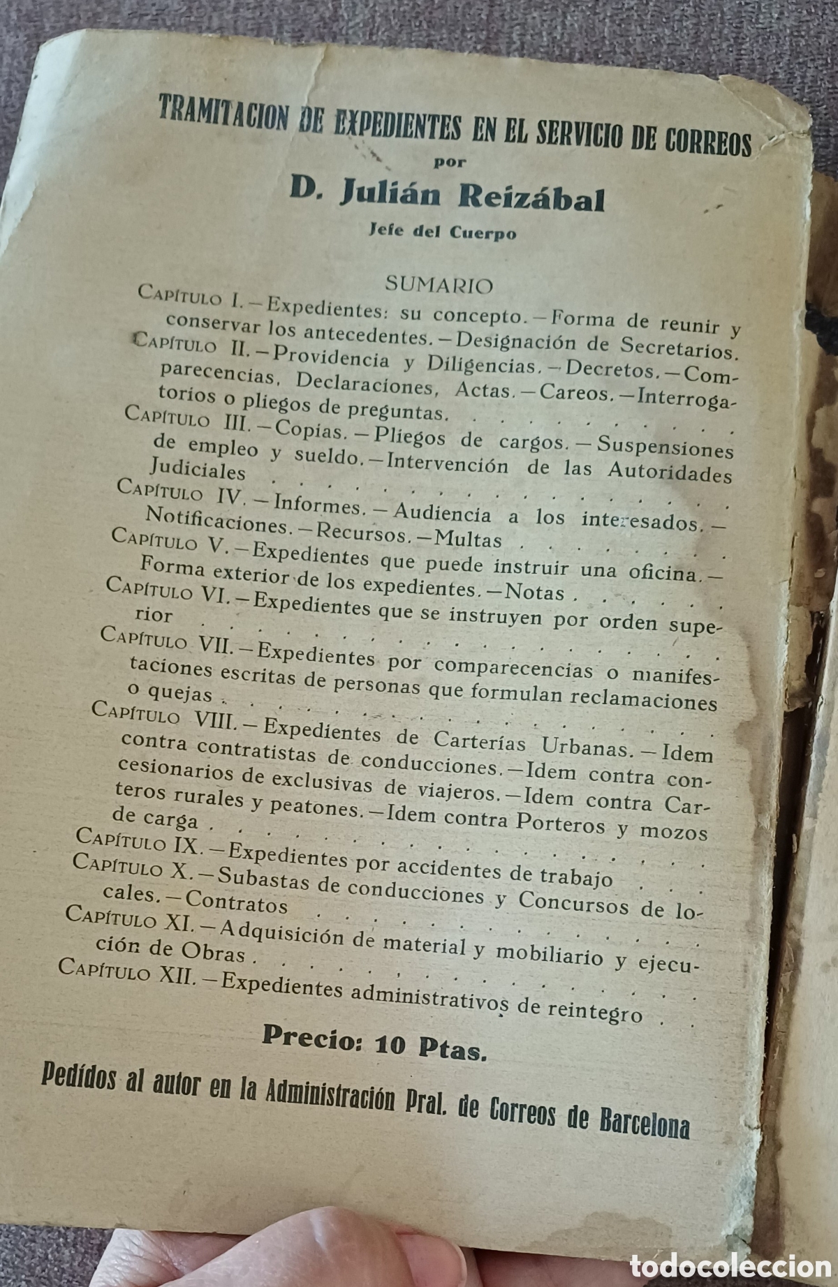 Libros antiguos: Anuario General de Correos de 1932 - Foto 2