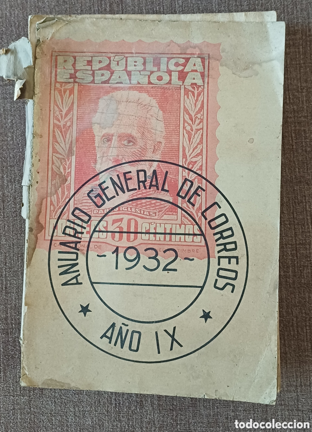Libros antiguos: Anuario General de Correos de 1932