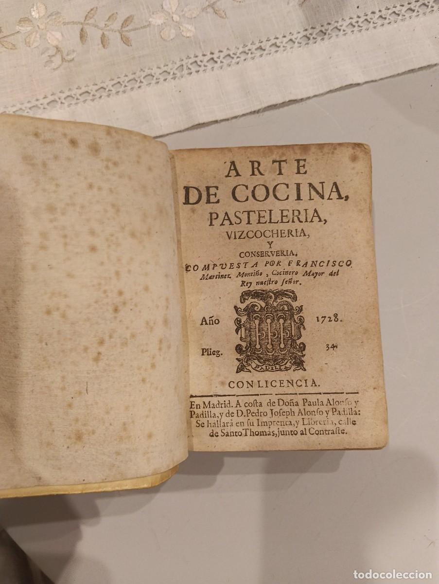 Libros antiguos: Libro de cocina siglo xvlll - Foto 1