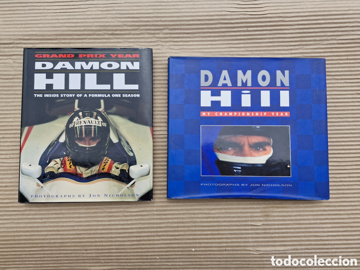 Libros antiguos: Damon hill, my championship year y The inside story of a f&oacute;rmula one season. FORMULA UNO