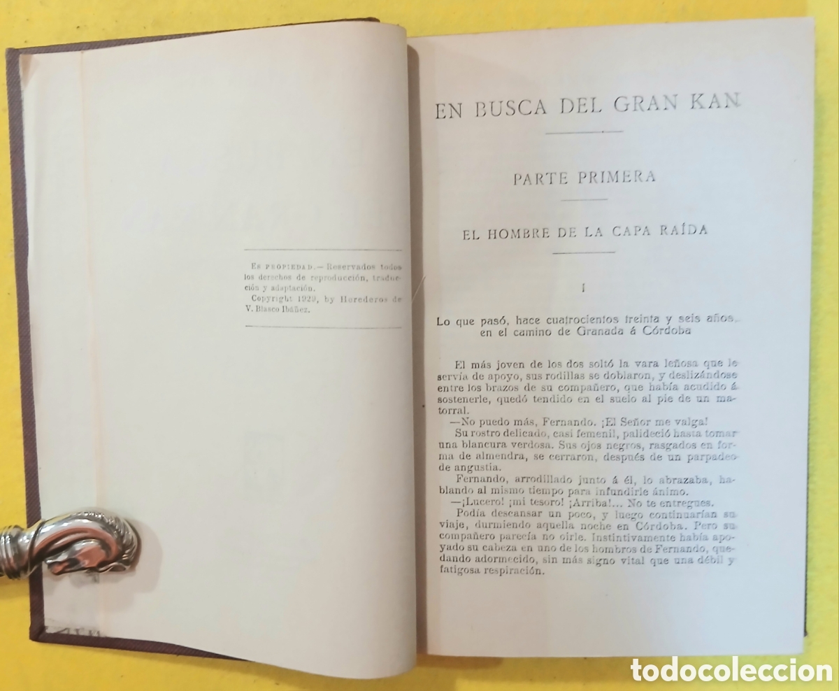 Libros antiguos: El busca del Gran kan, Cristobal Colon - Foto 5