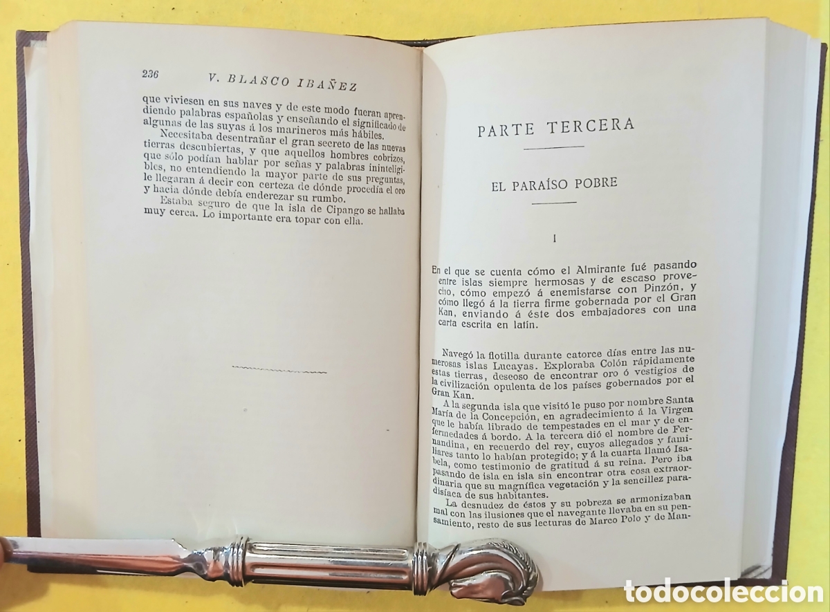 Libros antiguos: El busca del Gran kan, Cristobal Colon - Foto 7