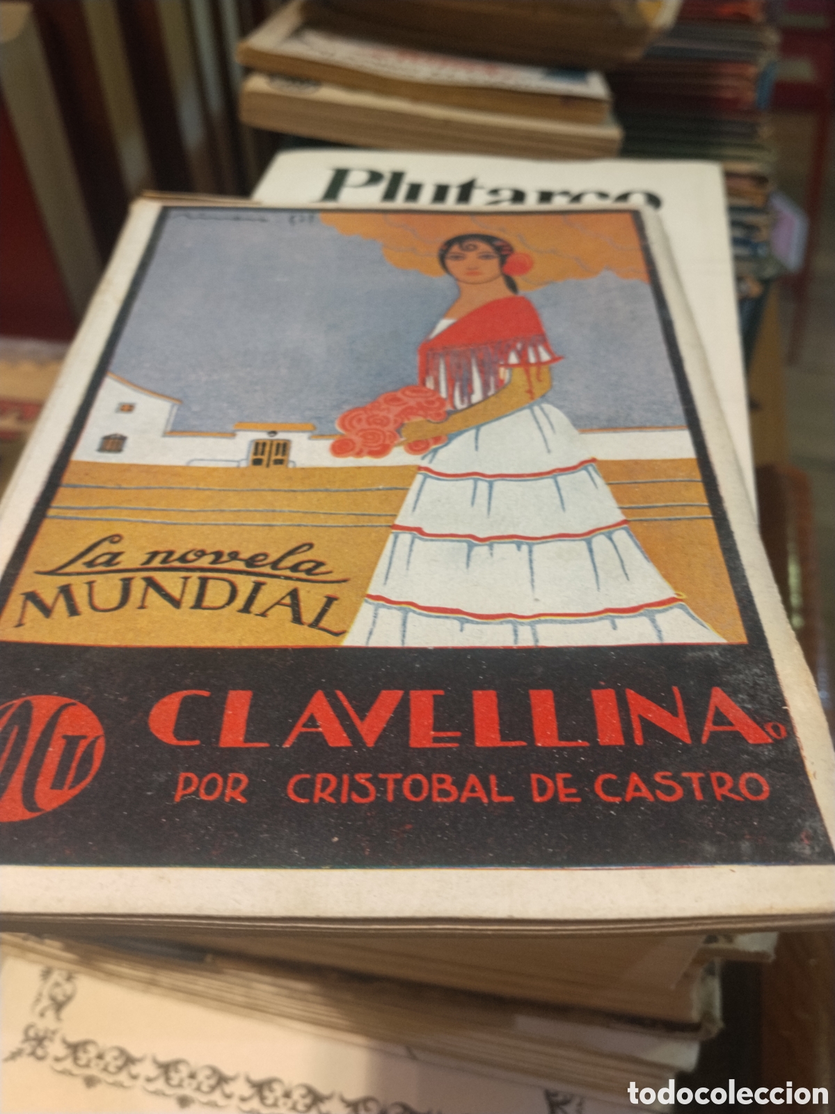 Old books: Crist&oacute;bal Castro. Clavellina