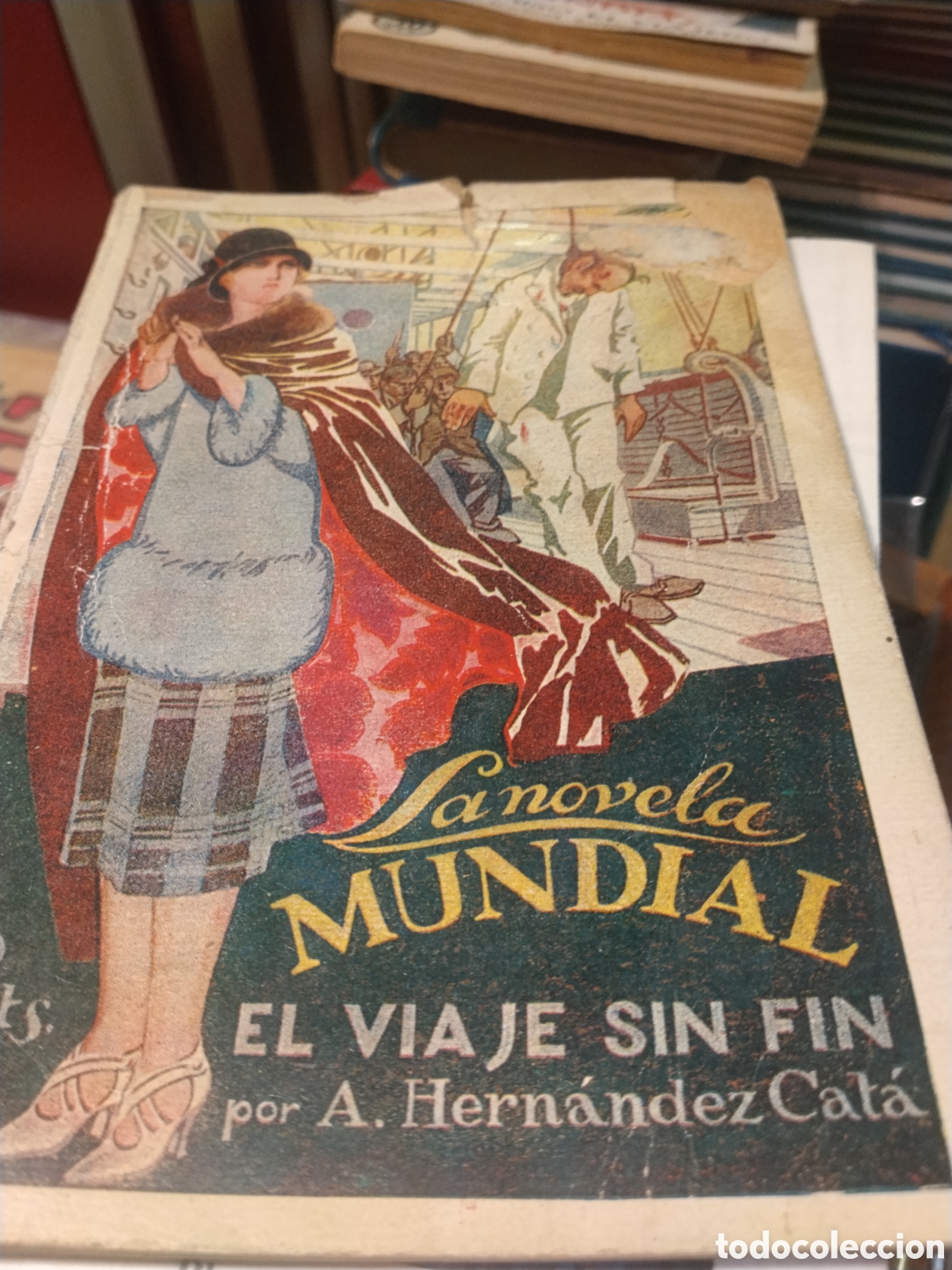 Libros antiguos: A. Hern&aacute;ndez Cata. El viaje sin fin - Foto 1