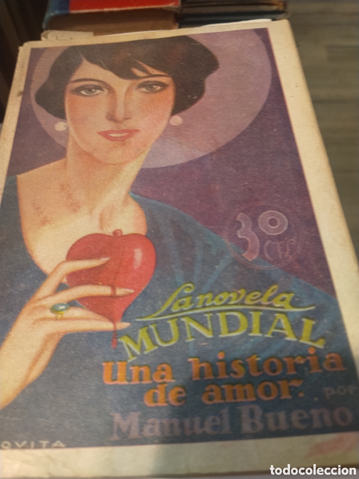 Libros antiguos: Manuel Bueno. Una historia de amor