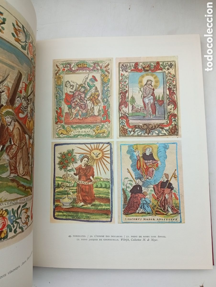 Libros antiguos: Imagerie populaire des Pays - Bas M. de Meyer 1970 - Foto 8