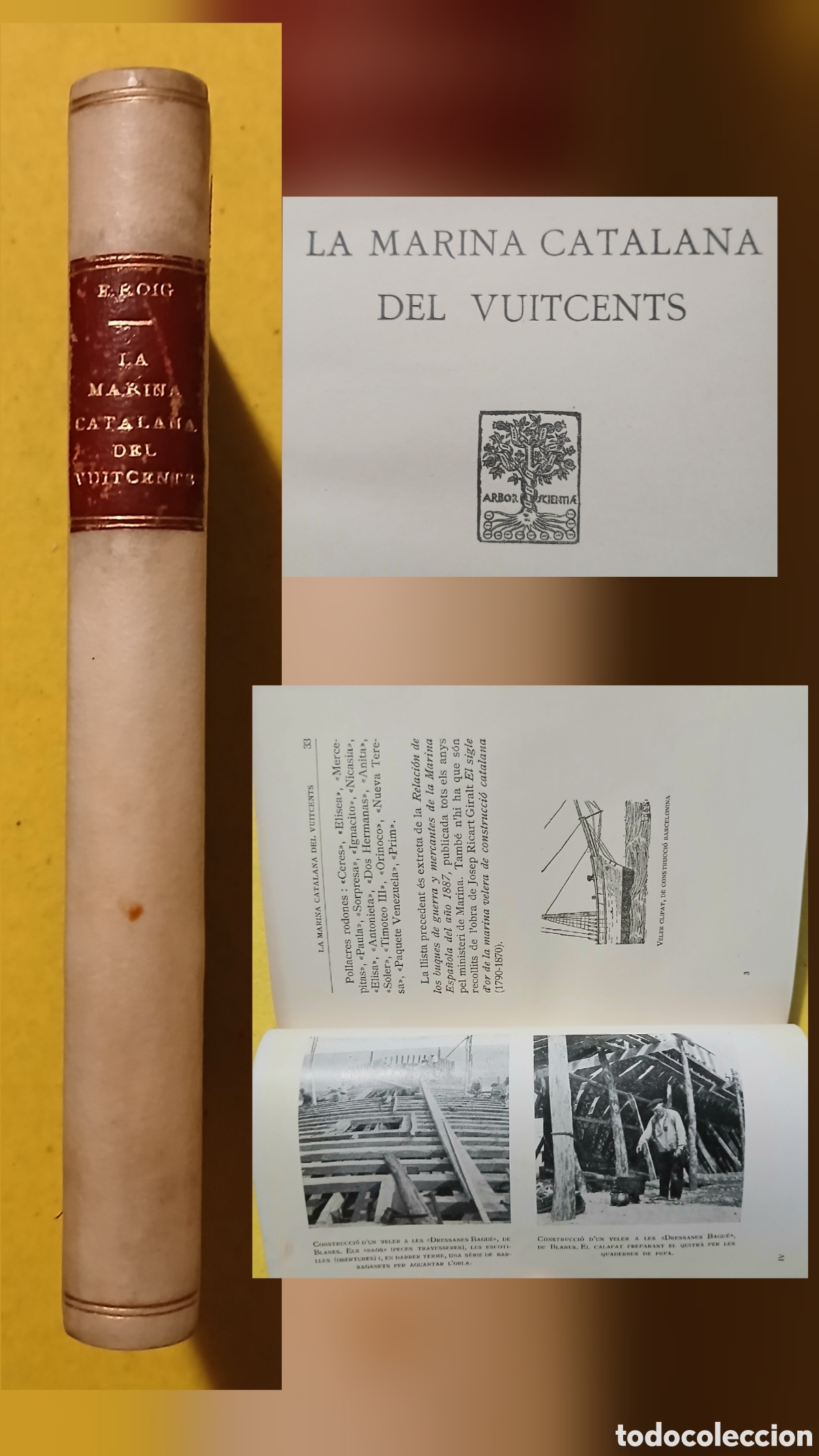 Libros antiguos: La marina catalana del vuitcents