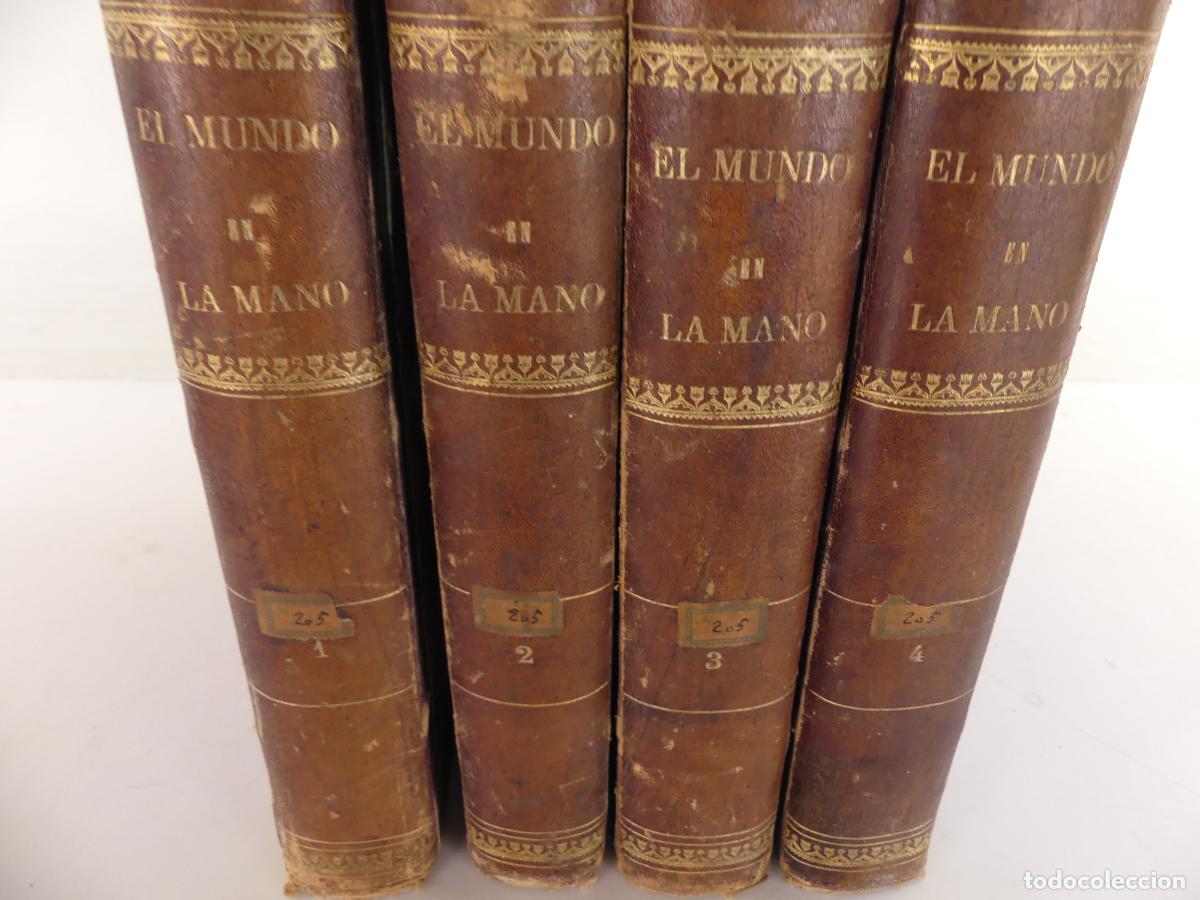 Libros antiguos: 4 TOMOS - EL MUNDO EN LA MANO - Foto 2
