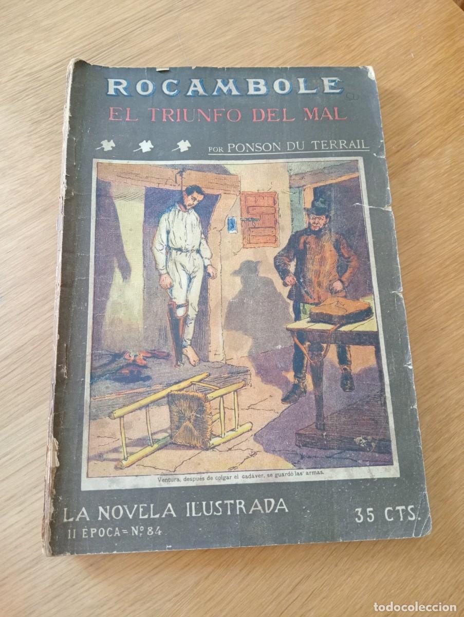 Libros antiguos: LOTE CON DOS EJEMPLARES DE LA NOVELA ILUSTRADA. R&Uacute;STICA. Ca. 1910. - Foto 2