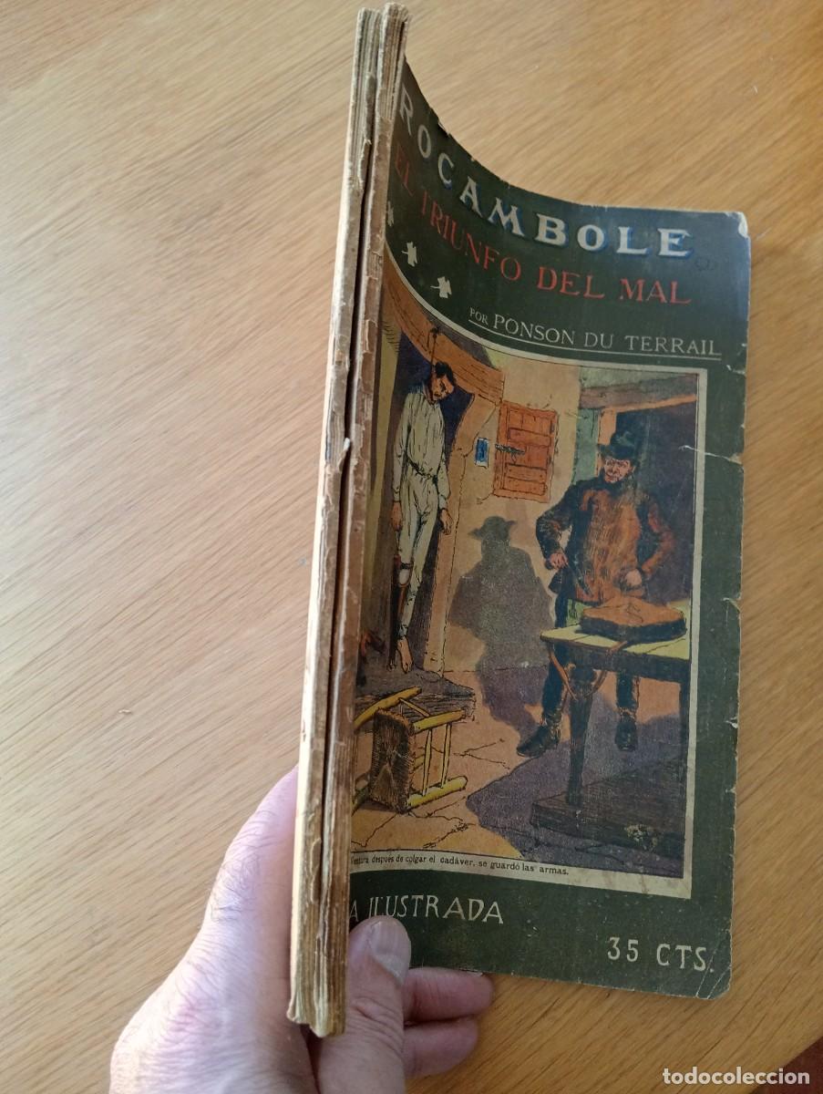 Libros antiguos: LOTE CON DOS EJEMPLARES DE LA NOVELA ILUSTRADA. R&Uacute;STICA. Ca. 1910. - Foto 4
