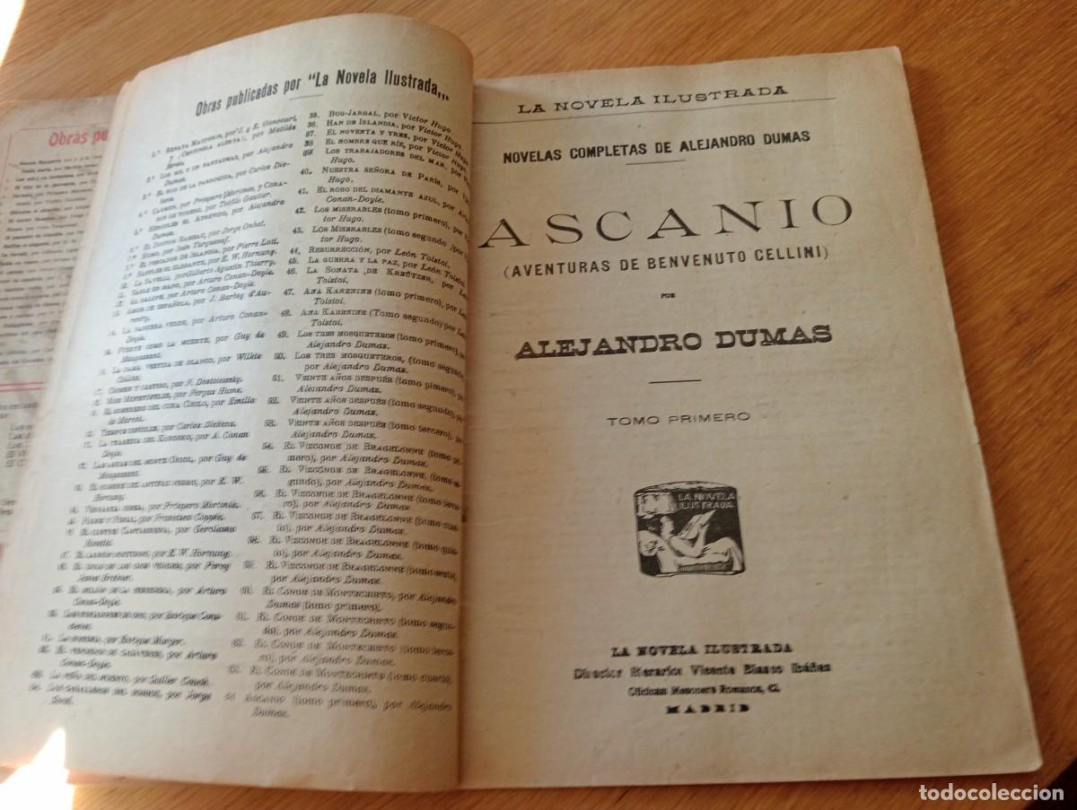 Libros antiguos: LOTE CON DOS EJEMPLARES DE LA NOVELA ILUSTRADA. R&Uacute;STICA. Ca. 1910. - Foto 10