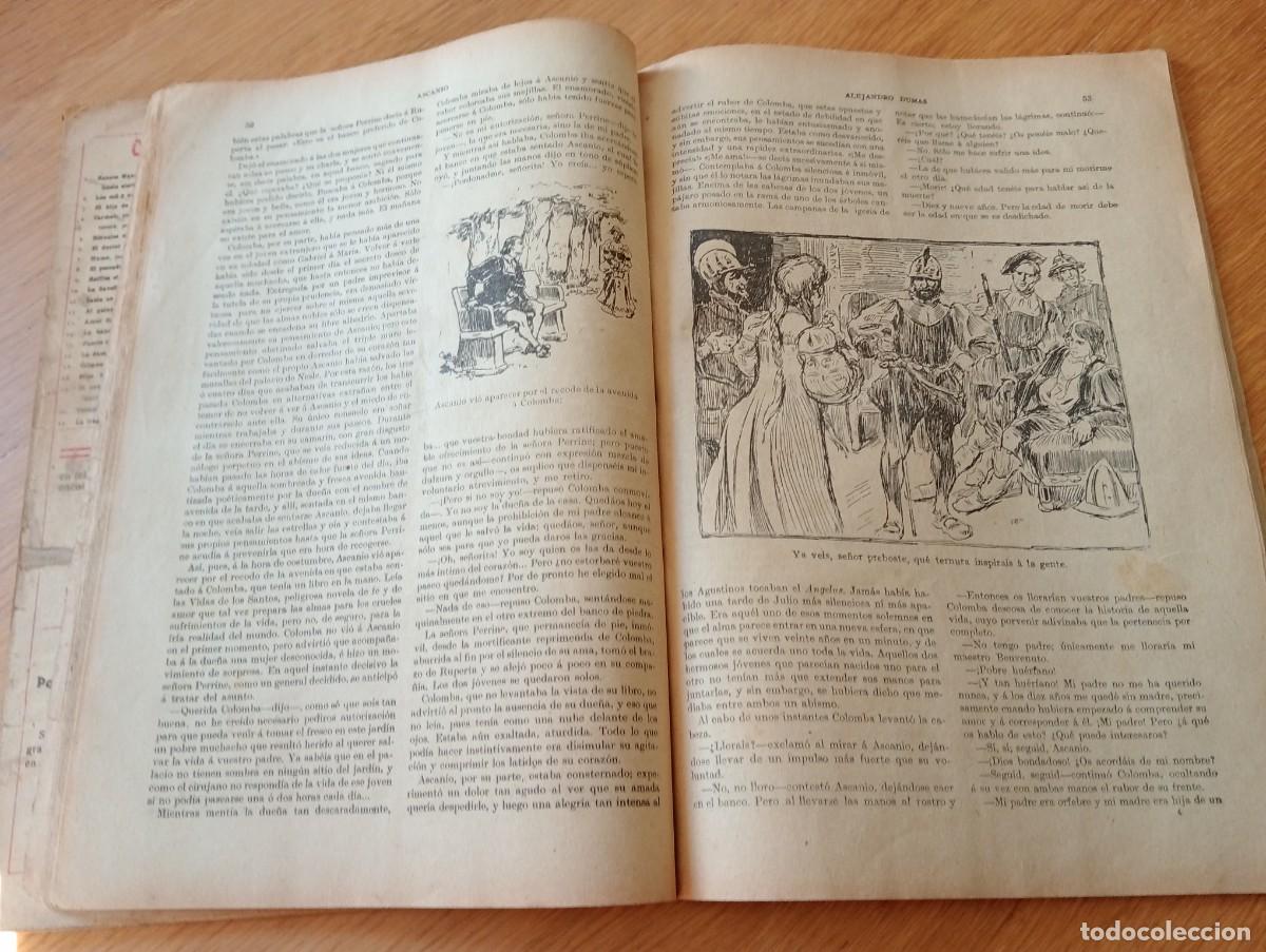 Libros antiguos: LOTE CON DOS EJEMPLARES DE LA NOVELA ILUSTRADA. R&Uacute;STICA. Ca. 1910. - Foto 13