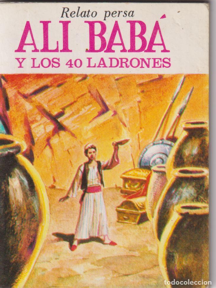 Livros antigos: ALI BAB&Aacute; Y LOS 40 LADRONES, RELATO PERSA - MINI BIBLIOTECA DE LA LITERATURA UNIVERSAL