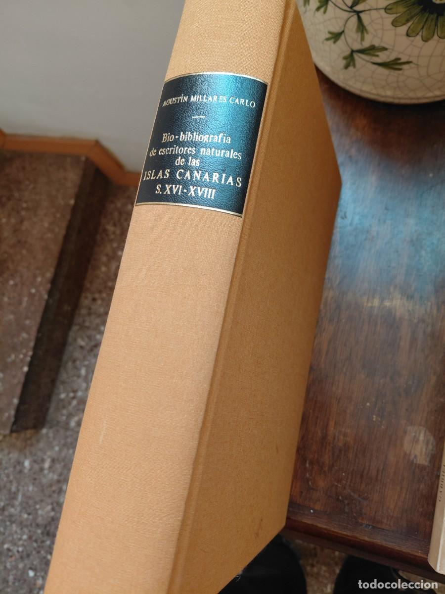 Libros antiguos: ENSAYO DE UNA BIO BIBLIOGRAFIA DE ESCRITORES NATURALES DE LAS ISLAS CANARIAS. MIllares