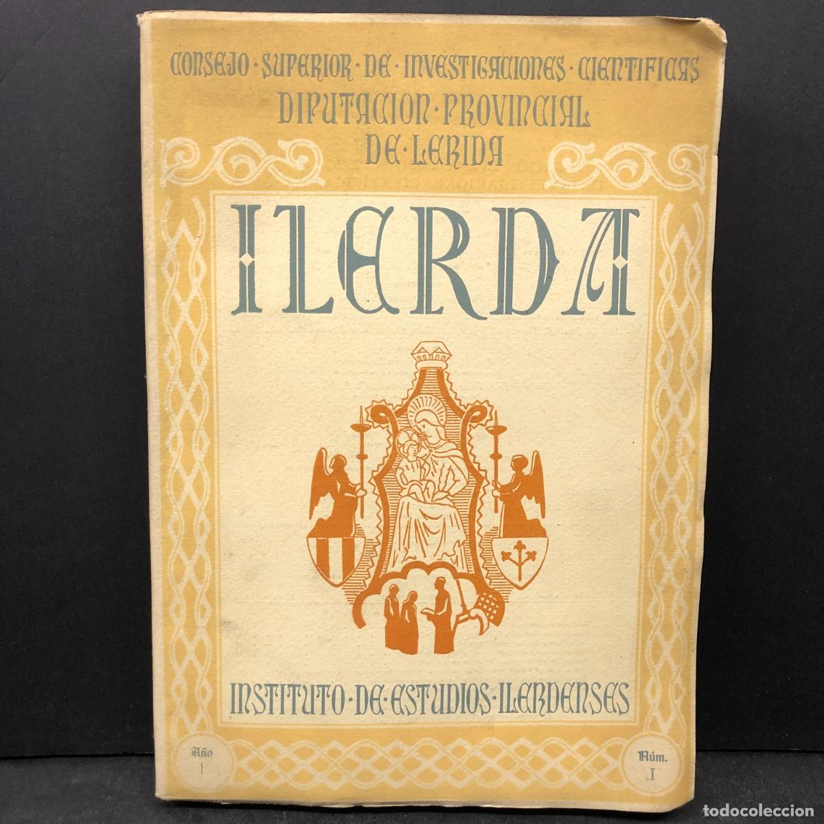 Libros antiguos: ILERDA - INSTITUTO DE ESTUDIOS ILERDENSES - A&Ntilde;O I - N&Uacute;M. I - DIPUTACI&Oacute;N PROVINCIAL L&Eacute;RIDA / 1896