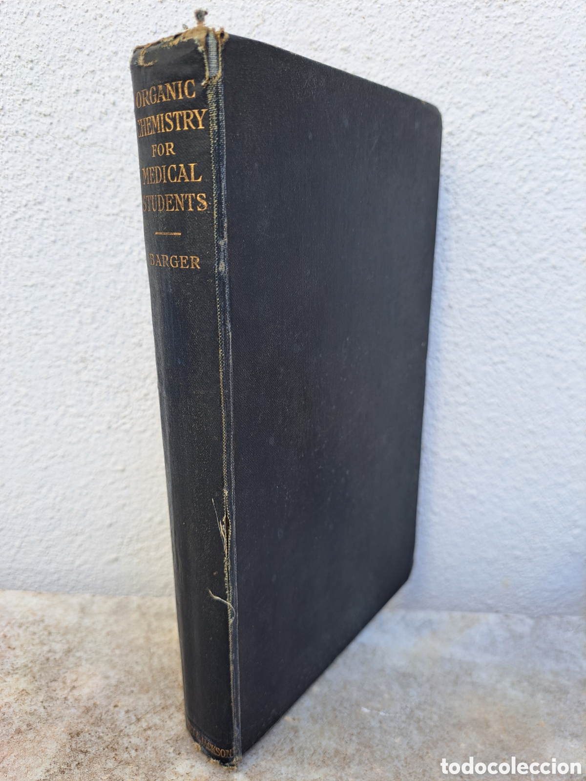Libros antiguos: ORGANIC CHEMISTRY FOR MEDICAL STUDENTS - GEORGE BARGER - 1932