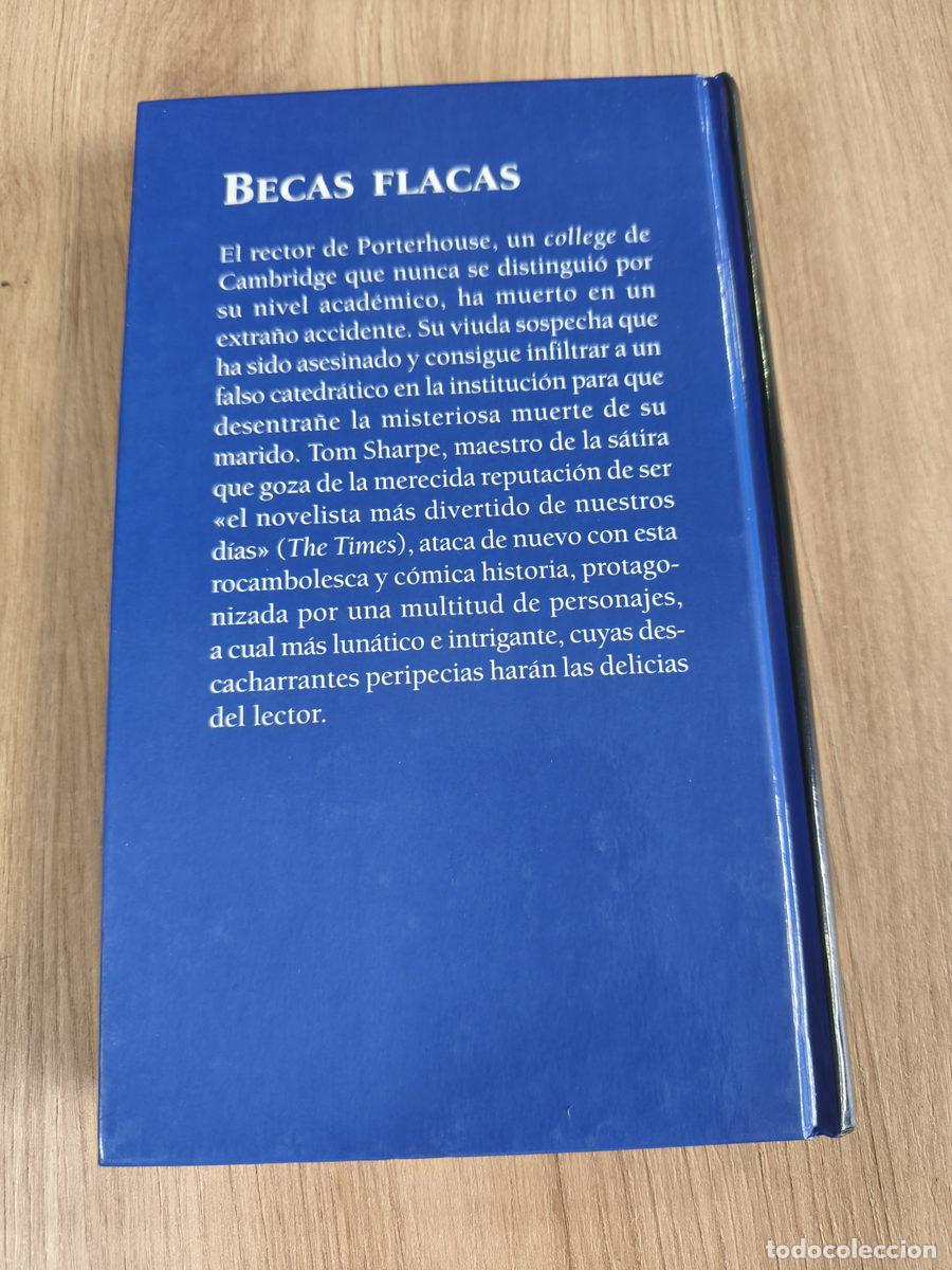 Libros antiguos: Becas flacas Tom Sharpe - Foto 2