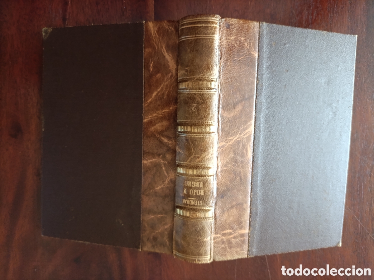 Libros antiguos: Rojo y negro. Stendhal. 1919 - Foto 1