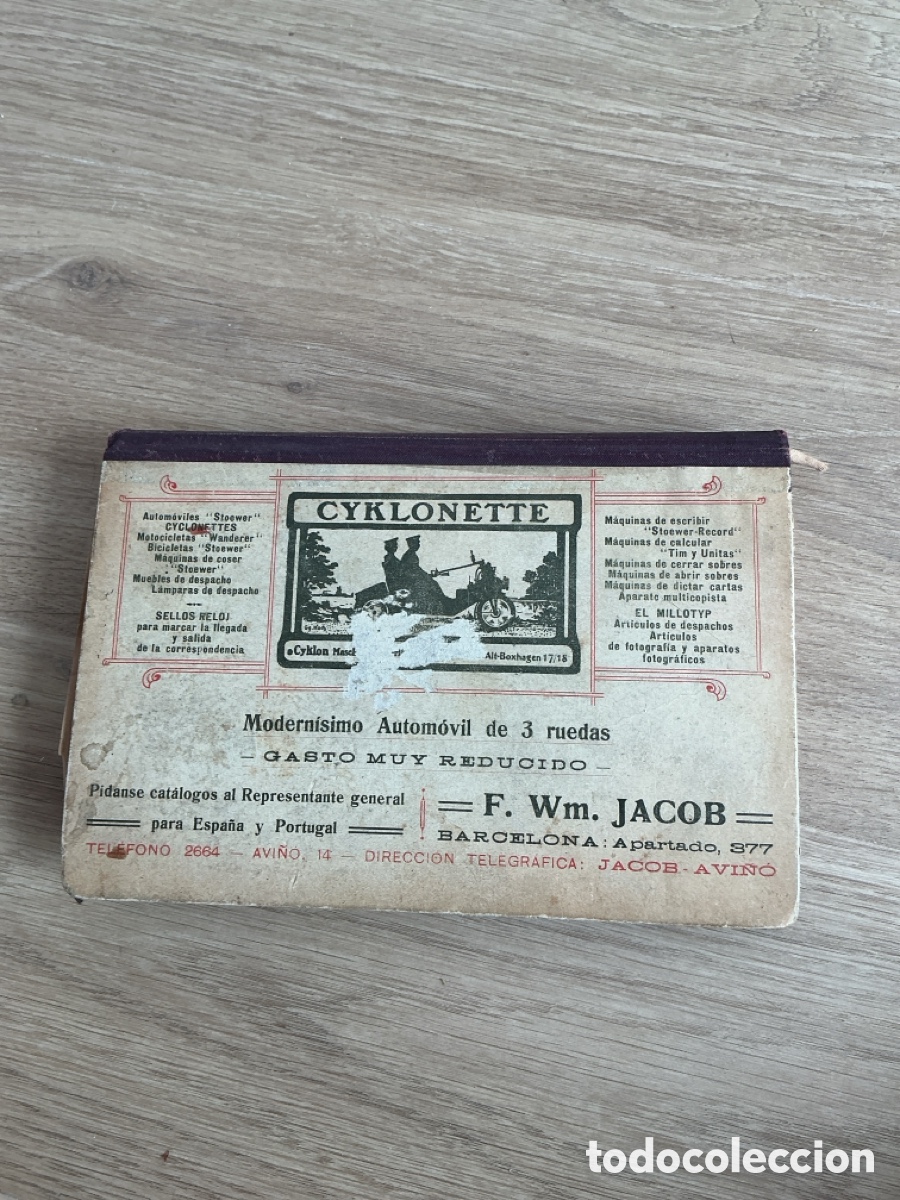 Libros antiguos: El a&ntilde;o en la mano Almanaque 1911 - Foto 2