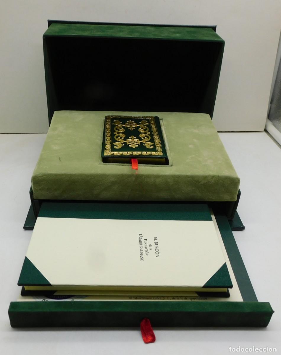 Libros antiguos: QUEVEDO &rdquo;EL BUSC&Oacute;N&rdquo; EDICI&Oacute;N FACS&Iacute;MIL - Foto 3