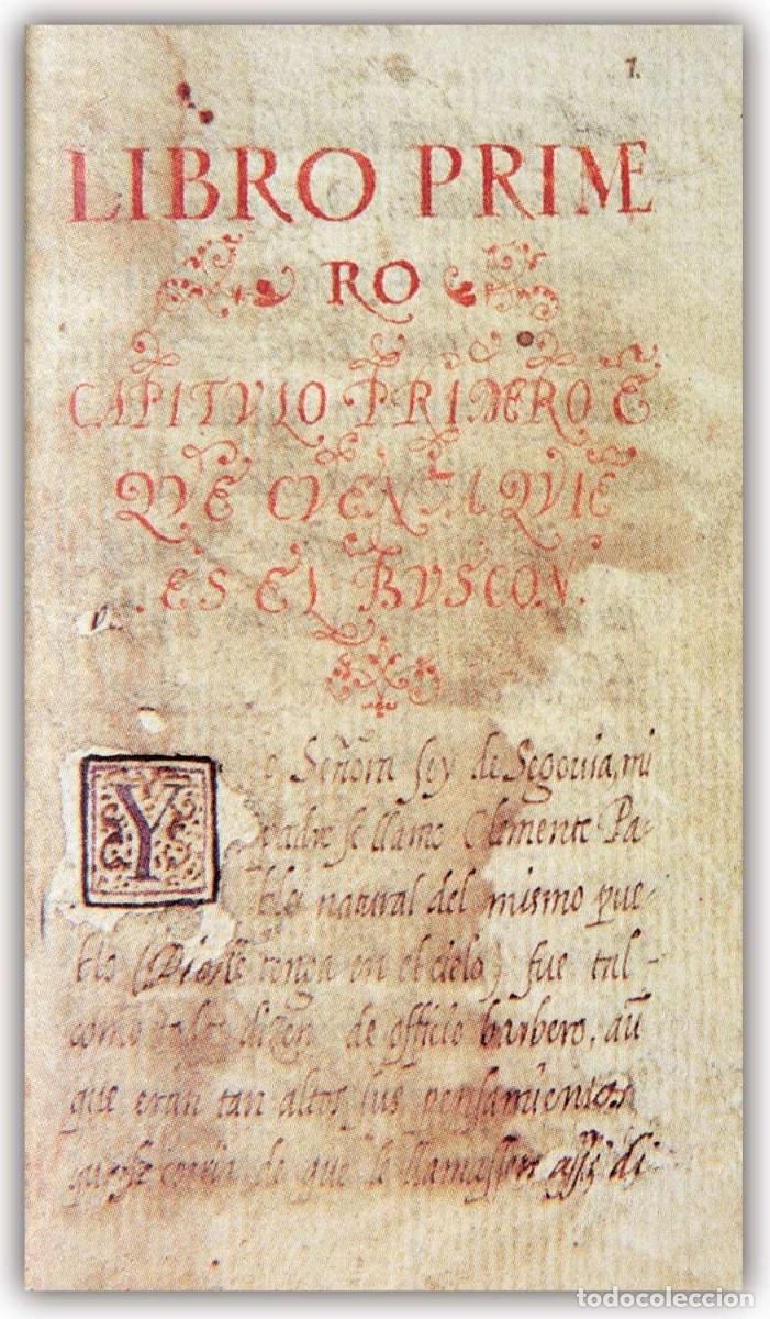 Libros antiguos: QUEVEDO &rdquo;EL BUSC&Oacute;N&rdquo; EDICI&Oacute;N FACS&Iacute;MIL - Foto 15