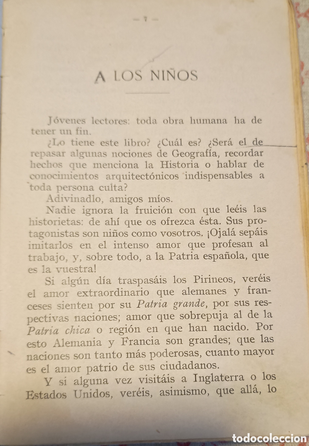 Libros antiguos: Libro de geograf&iacute;a A trav&eacute;s de Espa&ntilde;a - Foto 6