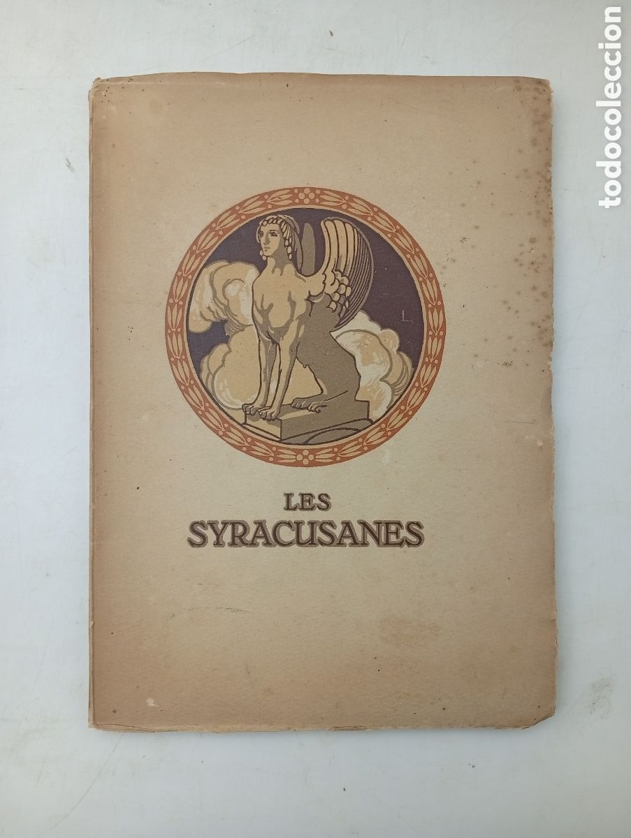Libros antiguos: Les Syracusanes i festes d'Adonis 1921 numerado ilustrado Utrillo