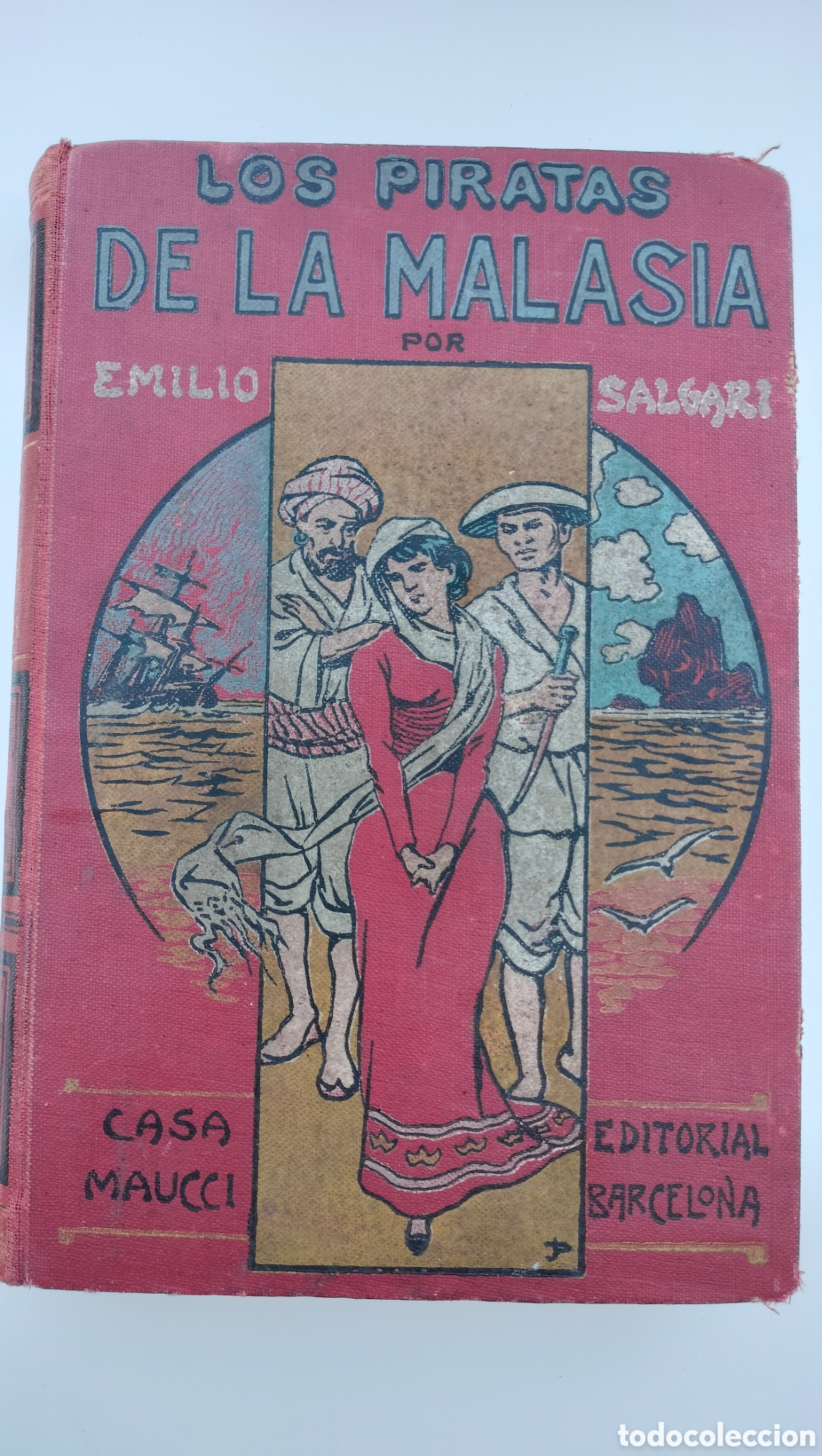 Libros antiguos: Los Piratas de la Malasia