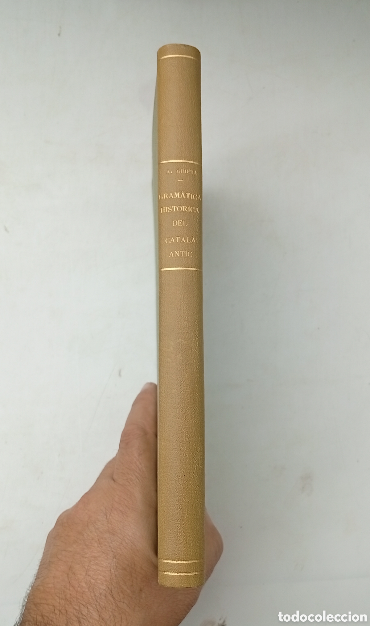 Libri antichi: Gram&agrave;tica hist&ograve;rica catal&agrave; antic 1931 A Griera