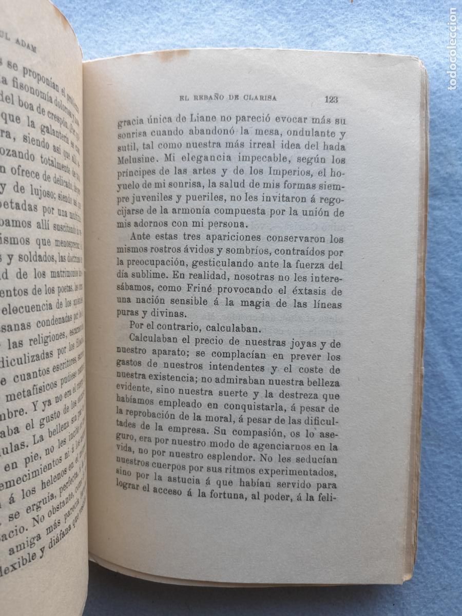 Libros antiguos: El Reba&ntilde;o de Clarisa. Paul Adam. - Foto 4