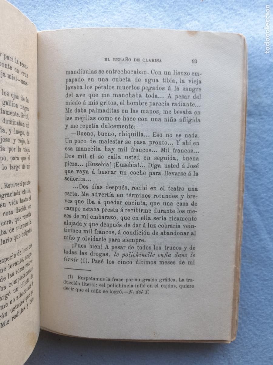 Libros antiguos: El Reba&ntilde;o de Clarisa. Paul Adam. - Foto 5