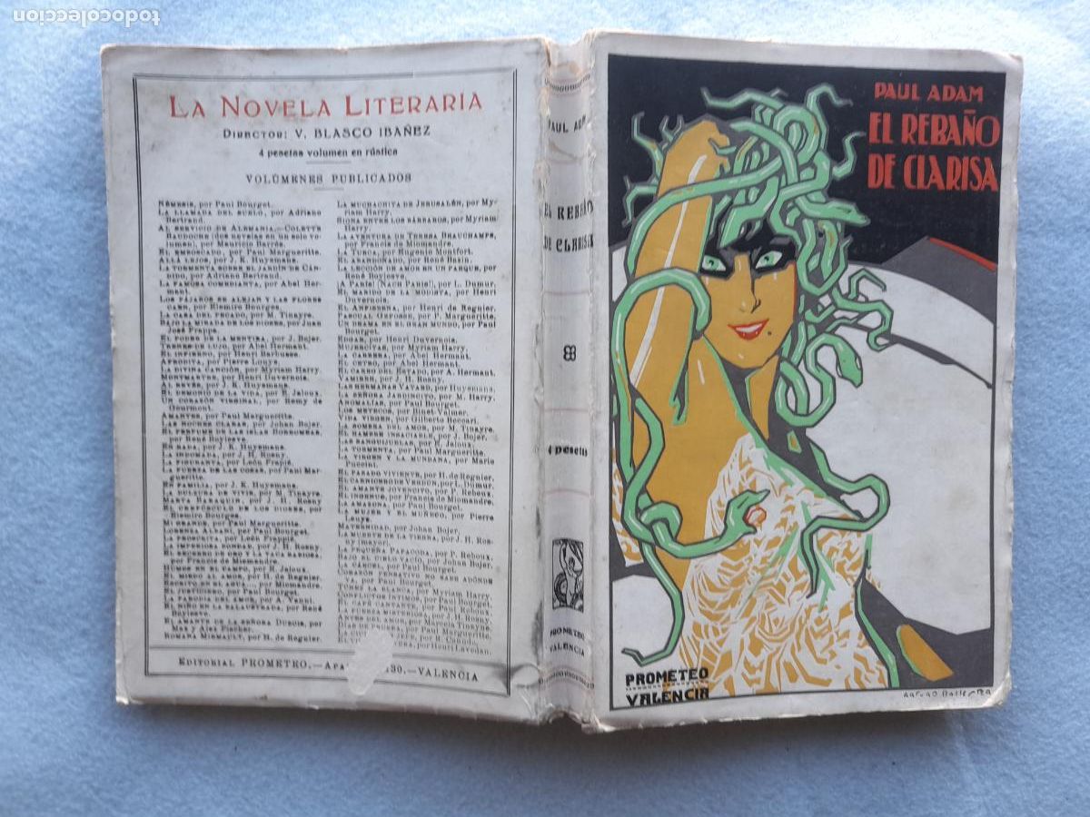 Libros antiguos: El Reba&ntilde;o de Clarisa. Paul Adam. - Foto 7