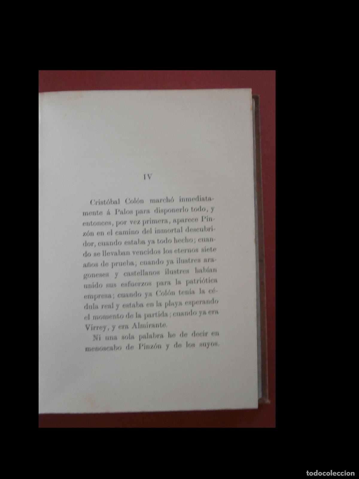 Libros antiguos: Cristobal Colon. Victor Balaguer - Foto 2